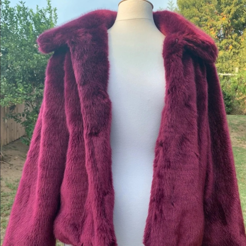 Faux Fur Jacket - Picture 2 of 6